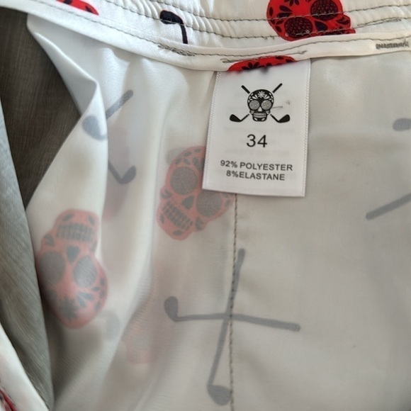 NWD Chuco Golf Men’s Gray Zoot Sport Shorts Sz 34 - Picture 5 of 6